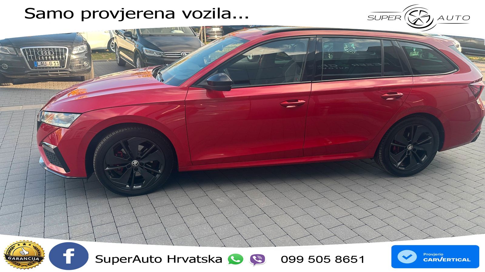 Škoda Octavia Combi RS 2.0 TDI (200 KS) DSG MATRIX+GR SJED+KAM