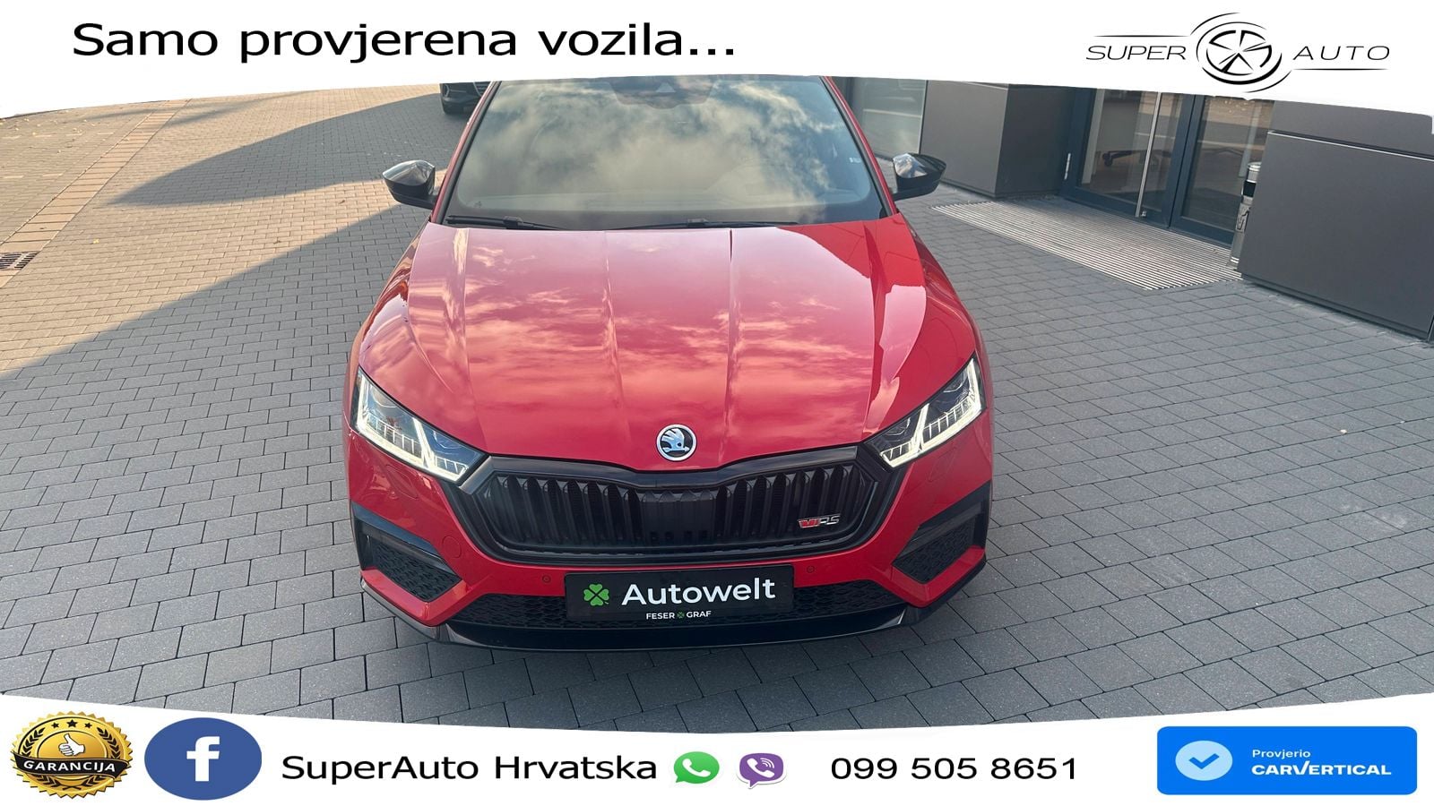 Škoda Octavia Combi RS 2.0 TDI (200 KS) DSG MATRIX+GR SJED+KAM
