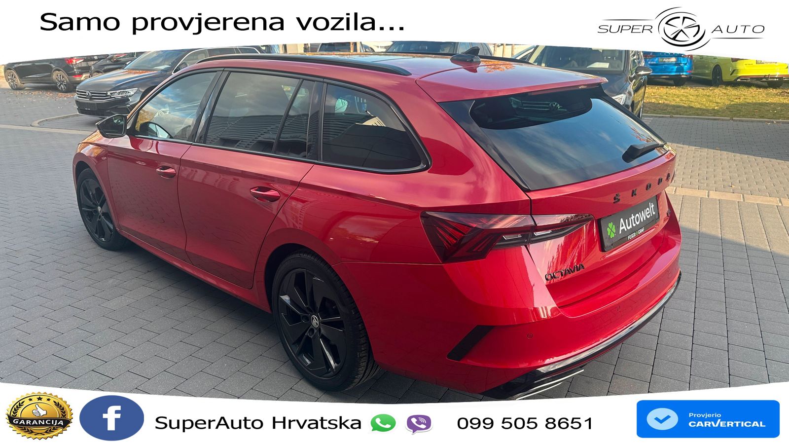 Škoda Octavia Combi RS 2.0 TDI (200 KS) DSG MATRIX+GR SJED+KAM