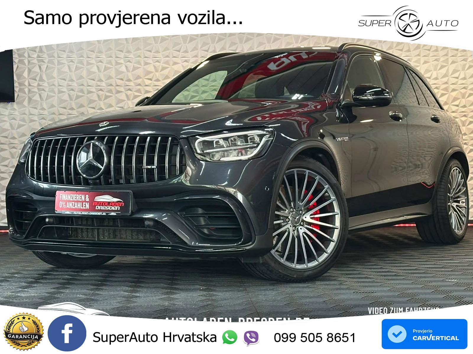Mercedes AMG GLC 63 S V8 (510 KS) 4MATIC+ MCT