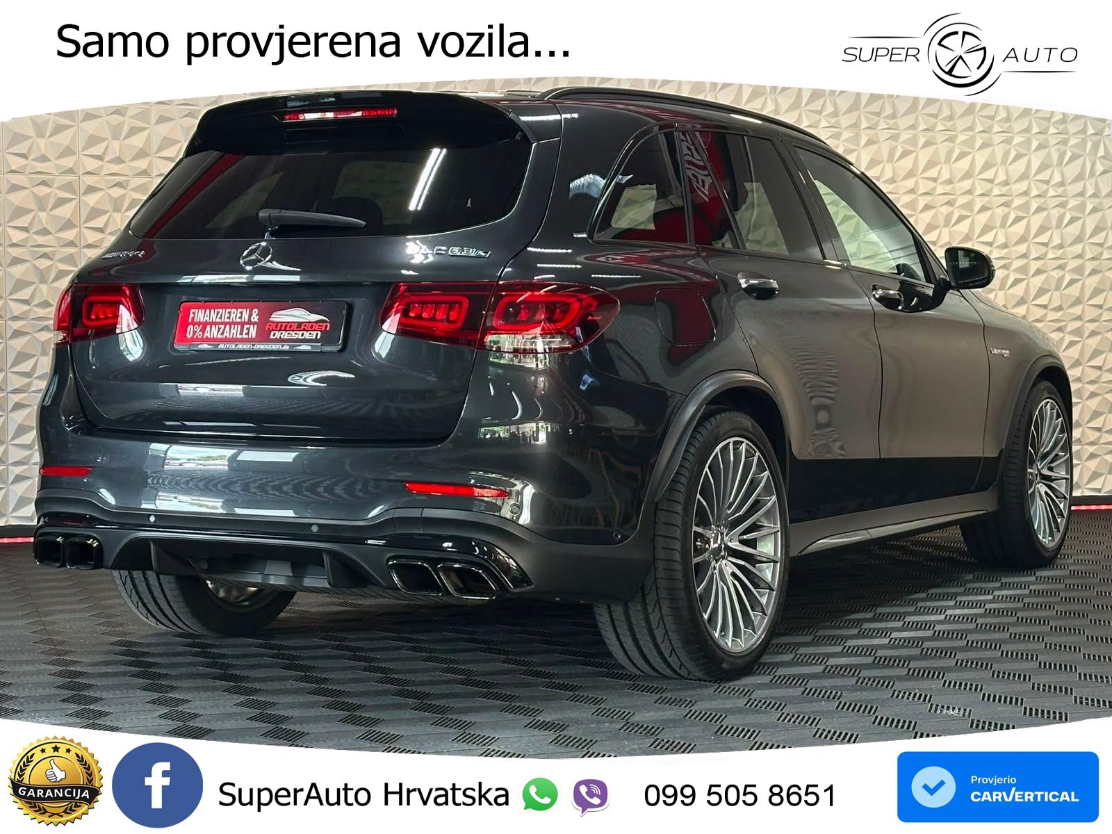 Mercedes AMG GLC 63 S V8 (510 KS) 4MATIC+ MCT