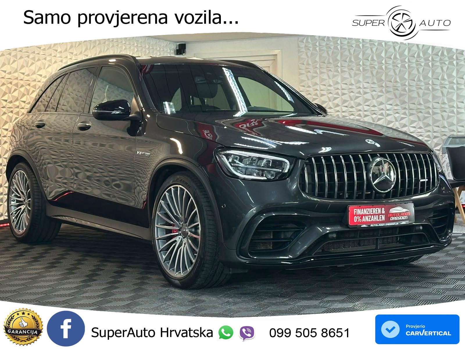 Mercedes AMG GLC 63 S V8 (510 KS) 4MATIC+ MCT