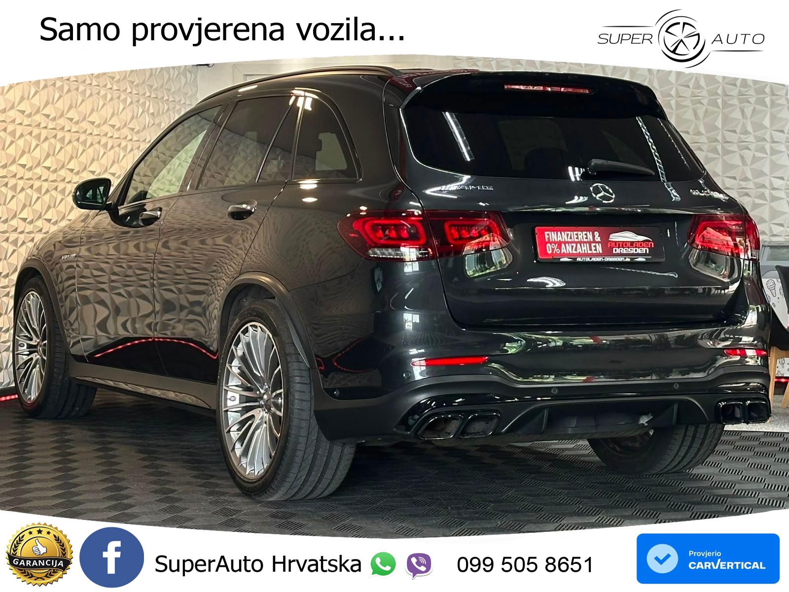 Mercedes AMG GLC 63 S V8 (510 KS) 4MATIC+ MCT