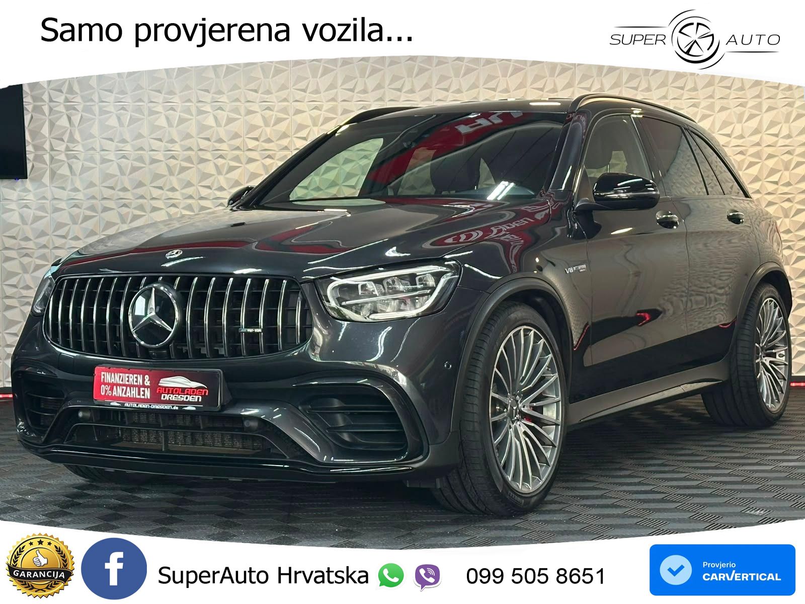 Mercedes AMG GLC 63 S V8 (510 KS) 4MATIC+ MCT