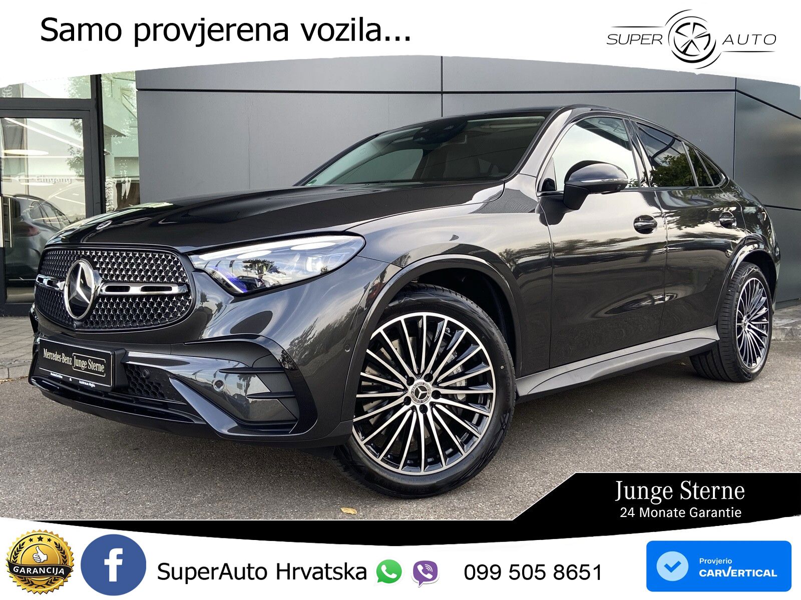 Mercedes GLC Coupe 200 (204 KS) 4MATIC 9G-TRONIC AMG ACC+GR SJED+360+PANO