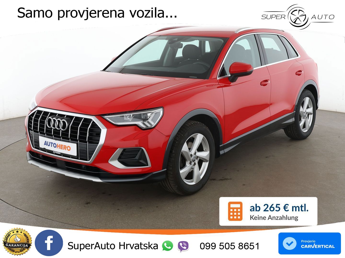 Audi Q3 35 TFSI (150 KS) advanced
