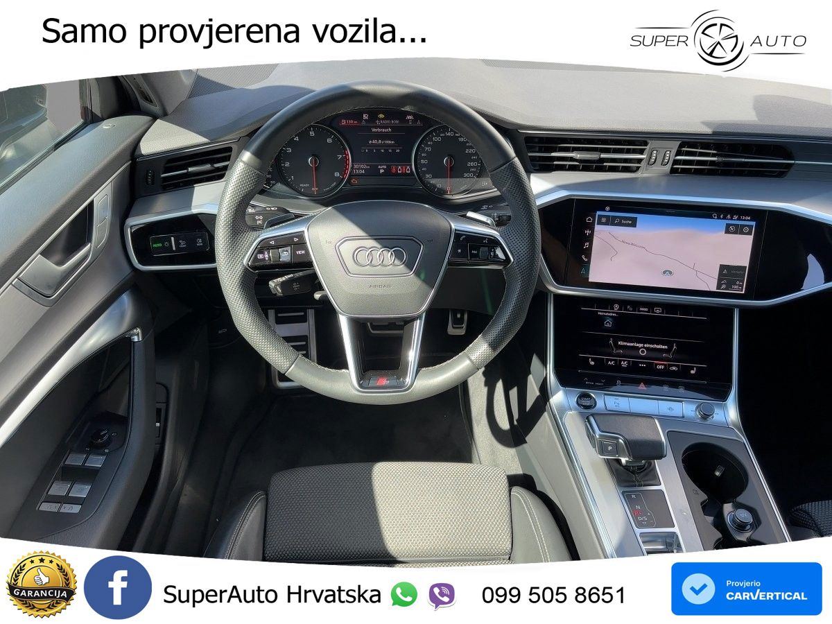 Audi A6 45 TFSI (265 KS) quattro ultra S tronic MATRIX+GR SJED+KAM