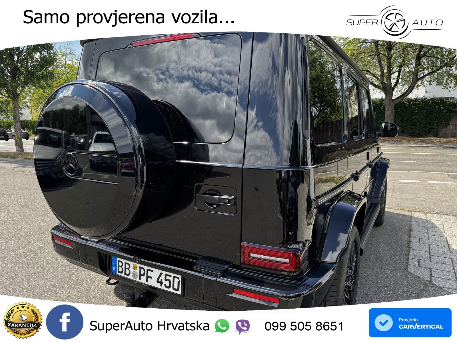 Mercedes G 450d Long (367 KS) 4MATIC 9G-TRONIC Superior