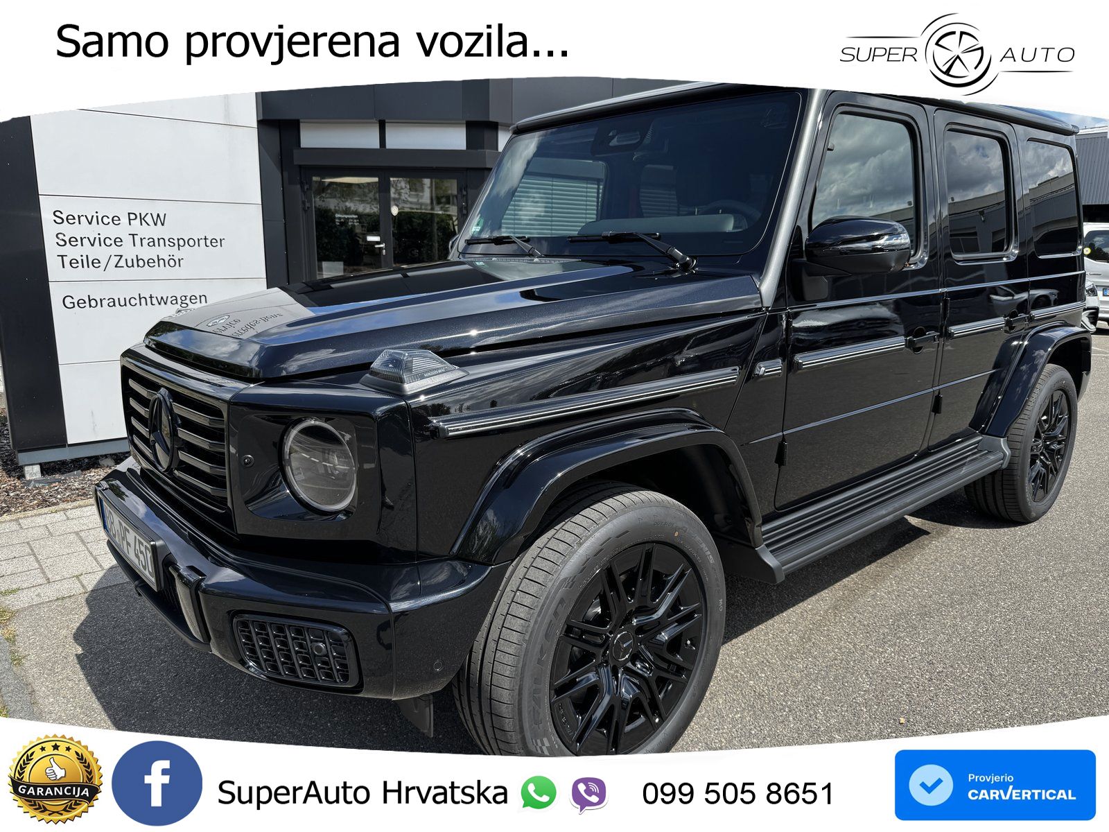 Mercedes G 450d Long (367 KS) 4MATIC 9G-TRONIC Superior