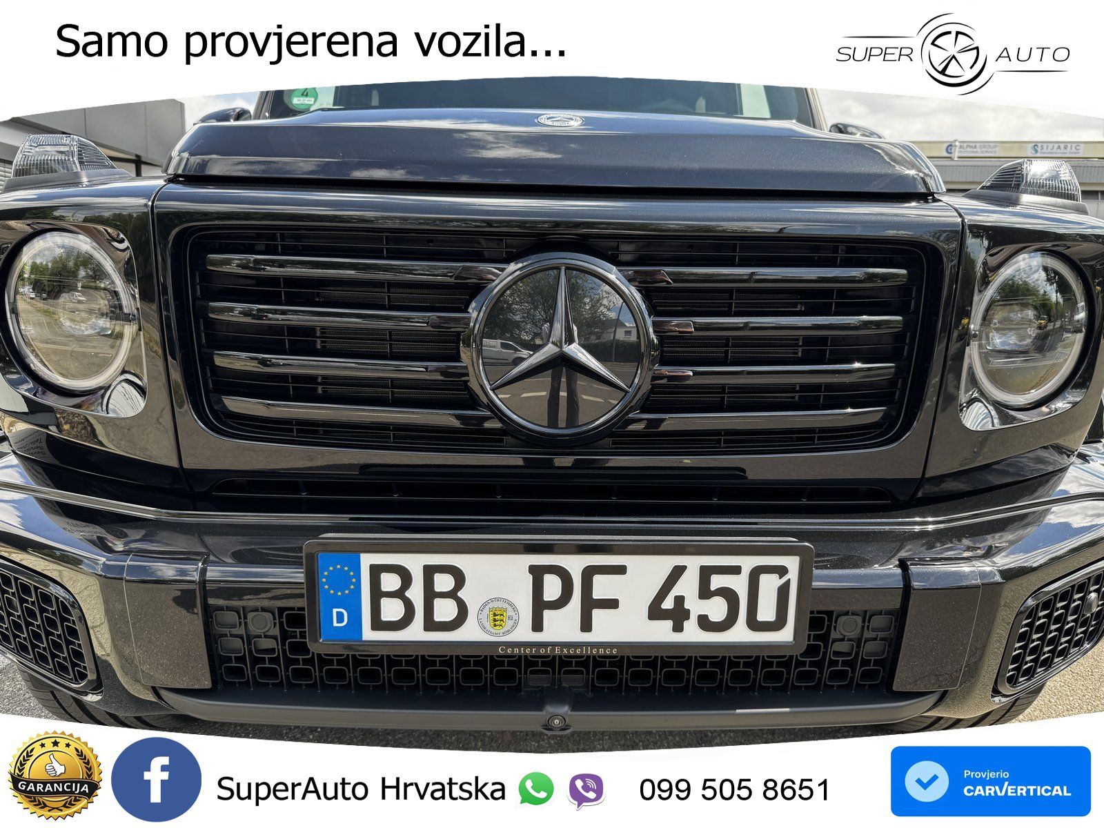Mercedes G 450d Long (367 KS) 4MATIC 9G-TRONIC Superior