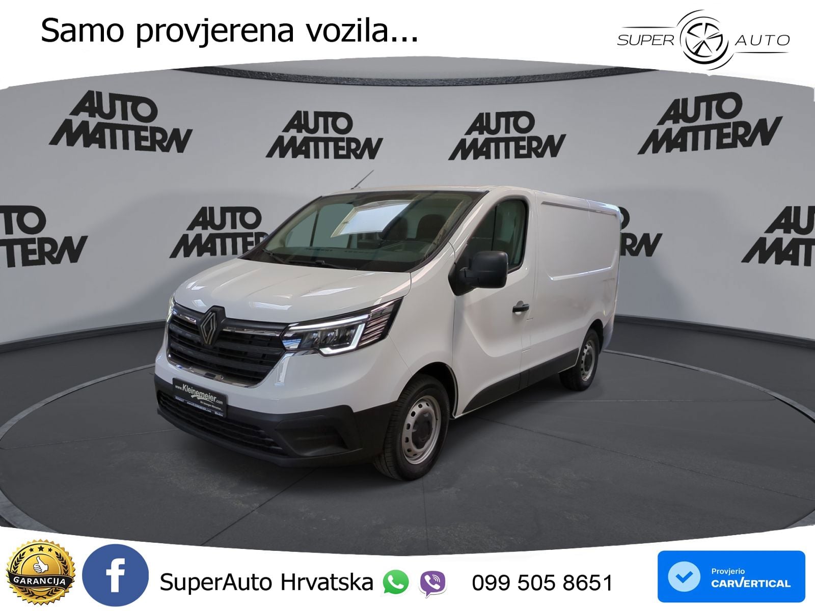 Renault Trafic 2.0 BLUE dCi 130 L1H1 3,0t Komfort (EURO 131 KS