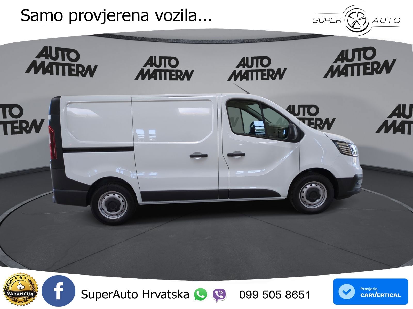 Renault Trafic 2.0 BLUE dCi 130 L1H1 3,0t Komfort (EURO 131 KS