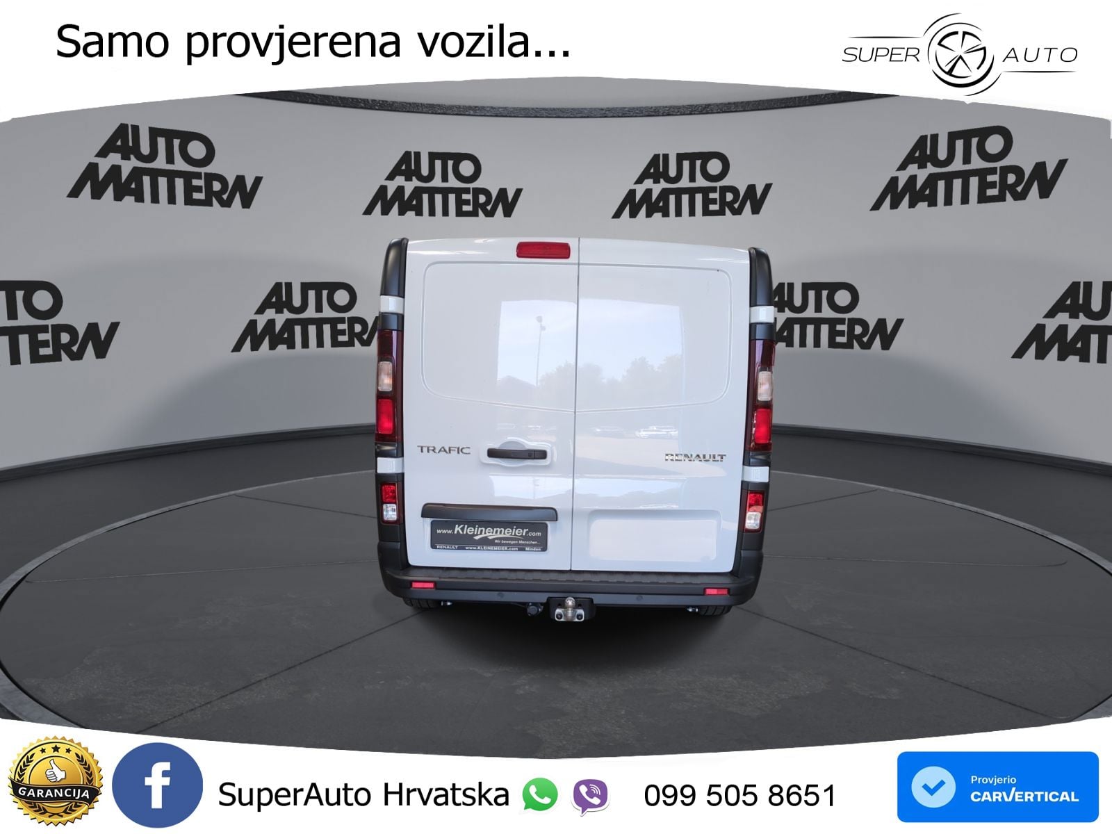 Renault Trafic 2.0 BLUE dCi 130 L1H1 3,0t Komfort (EURO 131 KS