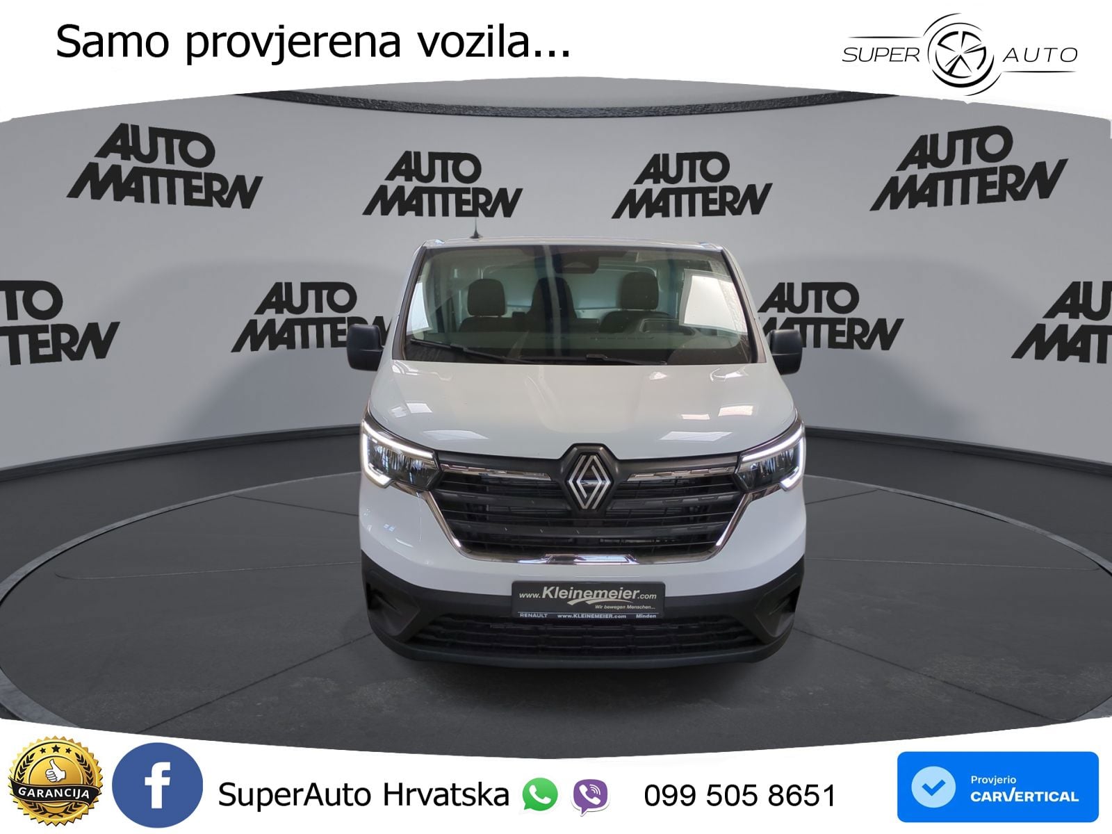 Renault Trafic 2.0 BLUE dCi 130 L1H1 3,0t Komfort (EURO 131 KS