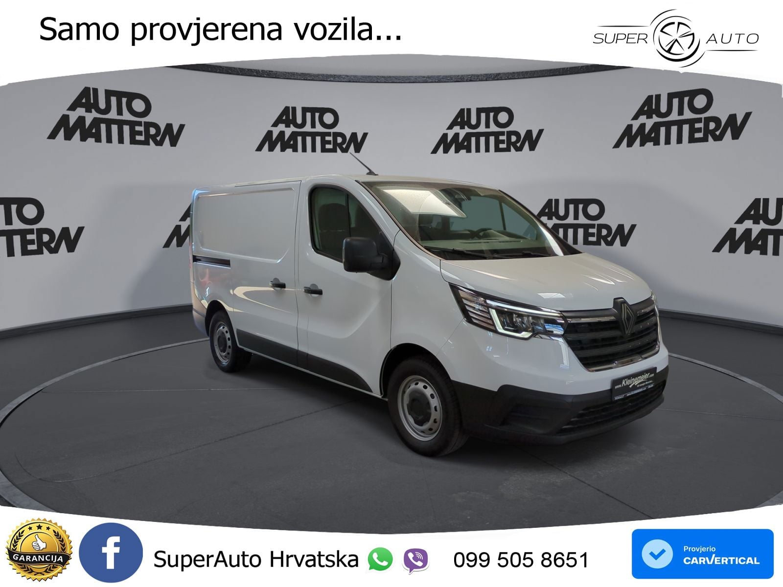 Renault Trafic 2.0 BLUE dCi 130 L1H1 3,0t Komfort (EURO 131 KS
