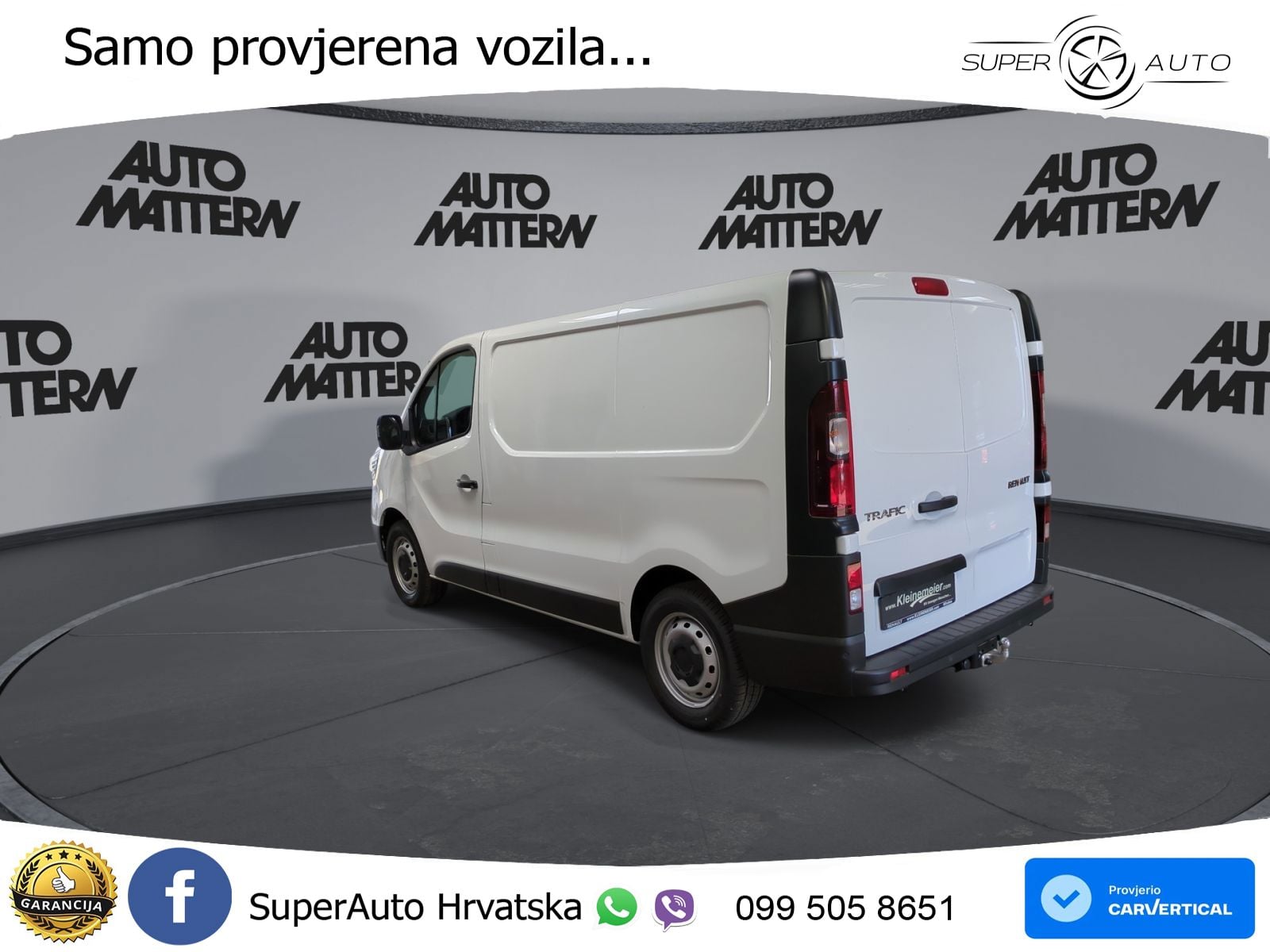 Renault Trafic 2.0 BLUE dCi 130 L1H1 3,0t Komfort (EURO 131 KS