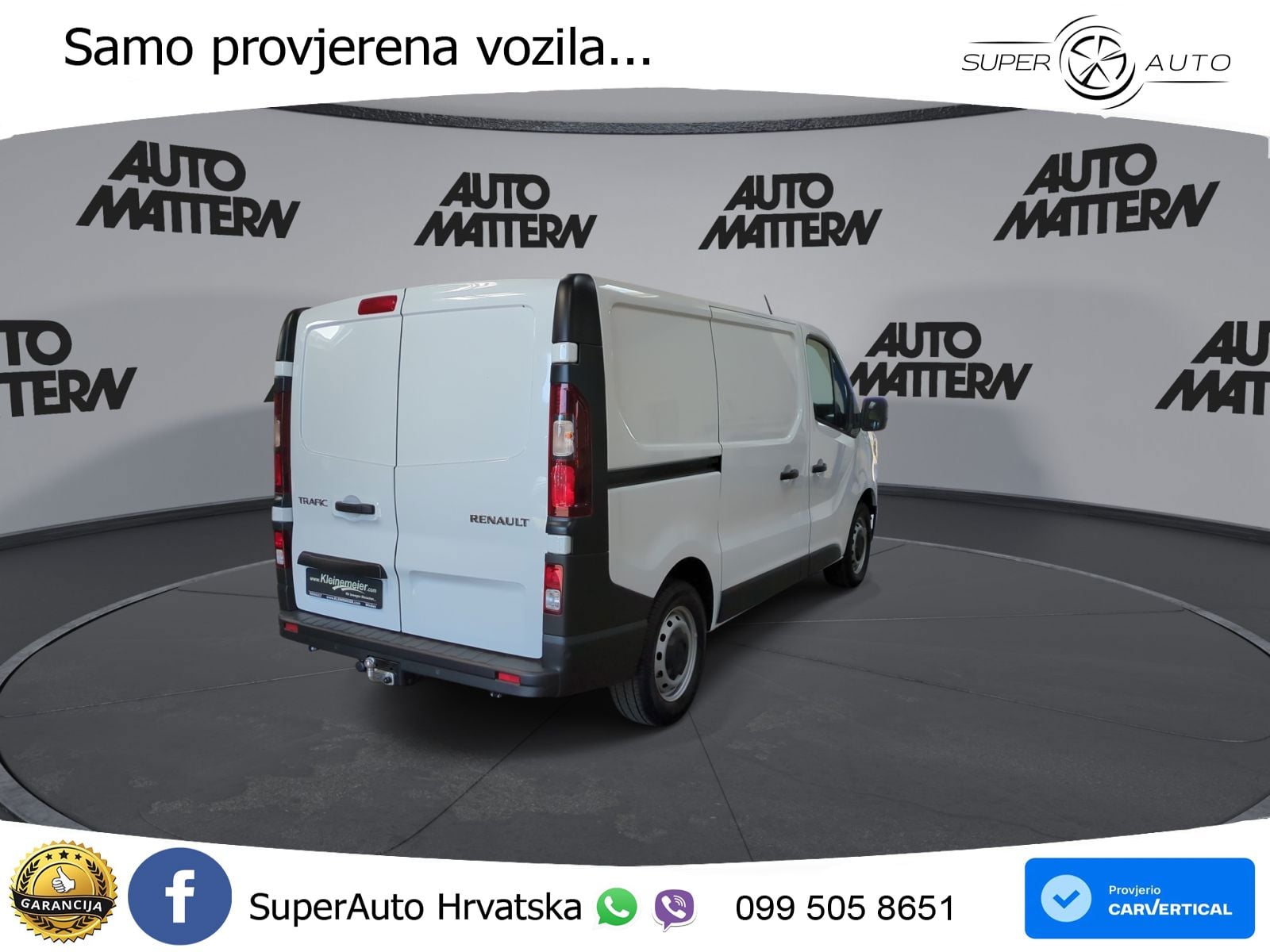 Renault Trafic 2.0 BLUE dCi 130 L1H1 3,0t Komfort (EURO 131 KS