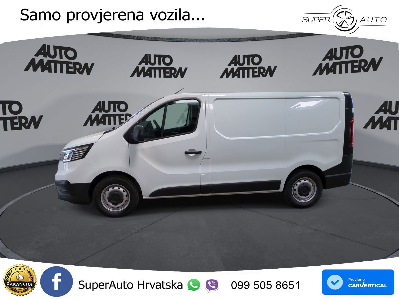 Renault Trafic 2.0 BLUE dCi 130 L1H1 3,0t Komfort (EURO 131 KS