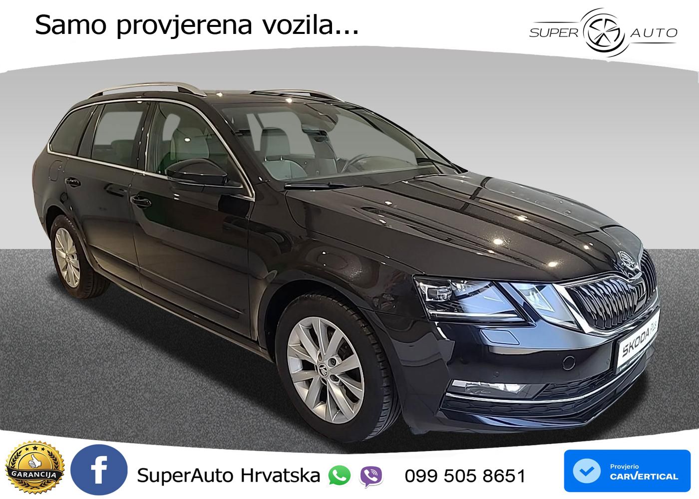 Škoda Octavia Combi 2.0 TDI (150 KS) DSG LED+GR SJED+ACC
