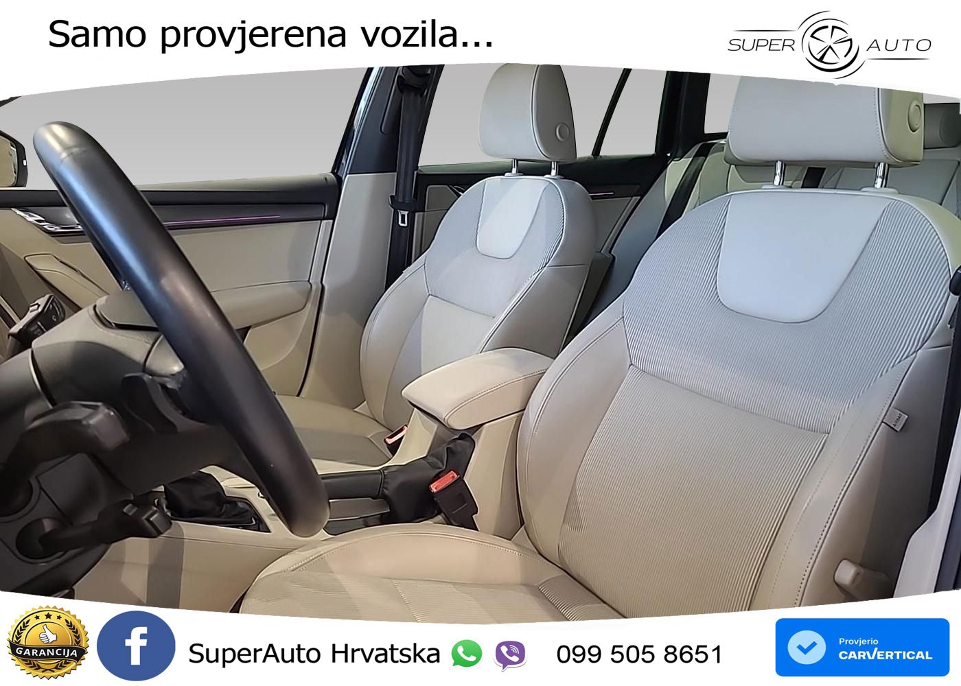 Škoda Octavia Combi 2.0 TDI (150 KS) DSG LED+GR SJED+ACC