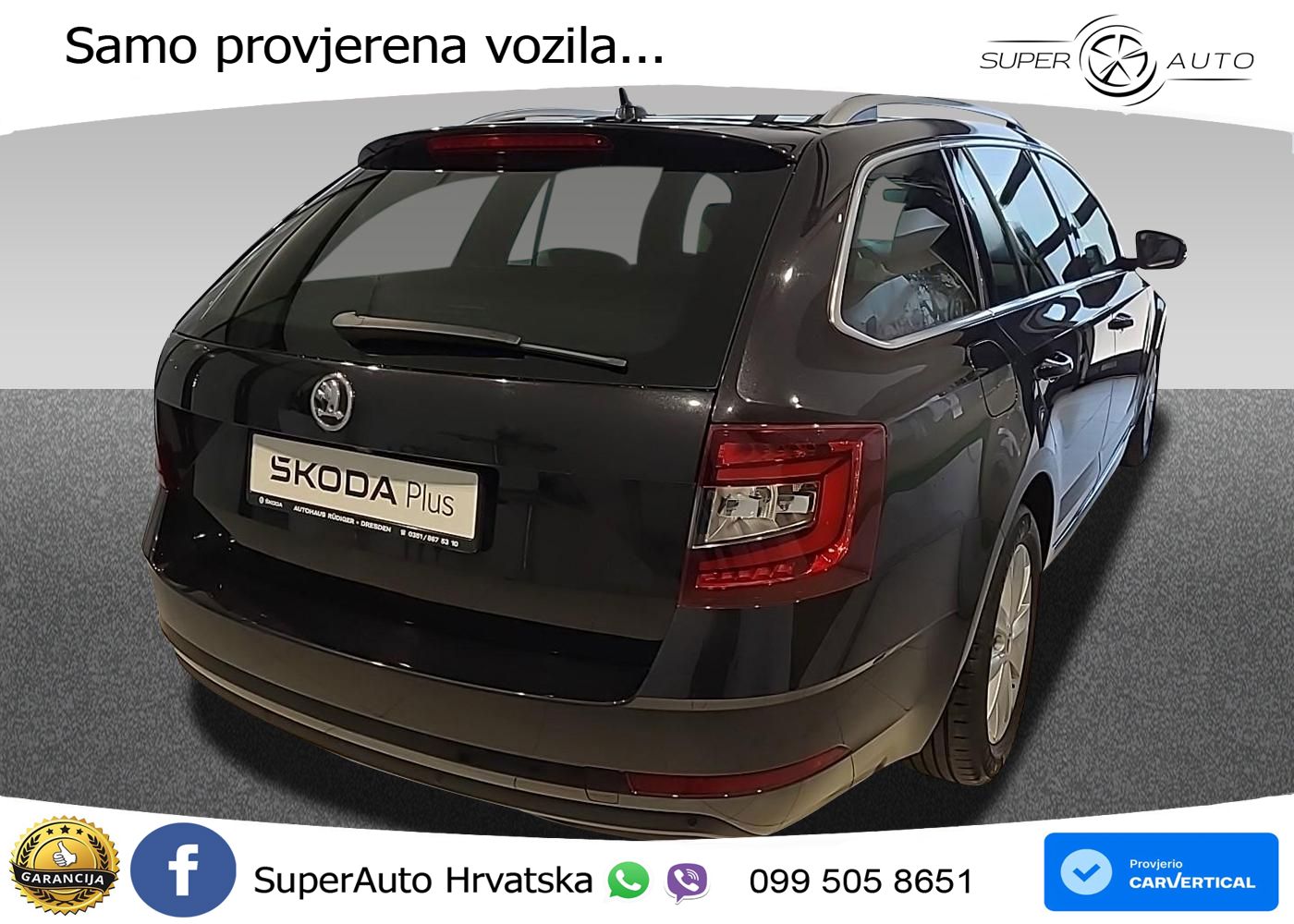 Škoda Octavia Combi 2.0 TDI (150 KS) DSG LED+GR SJED+ACC