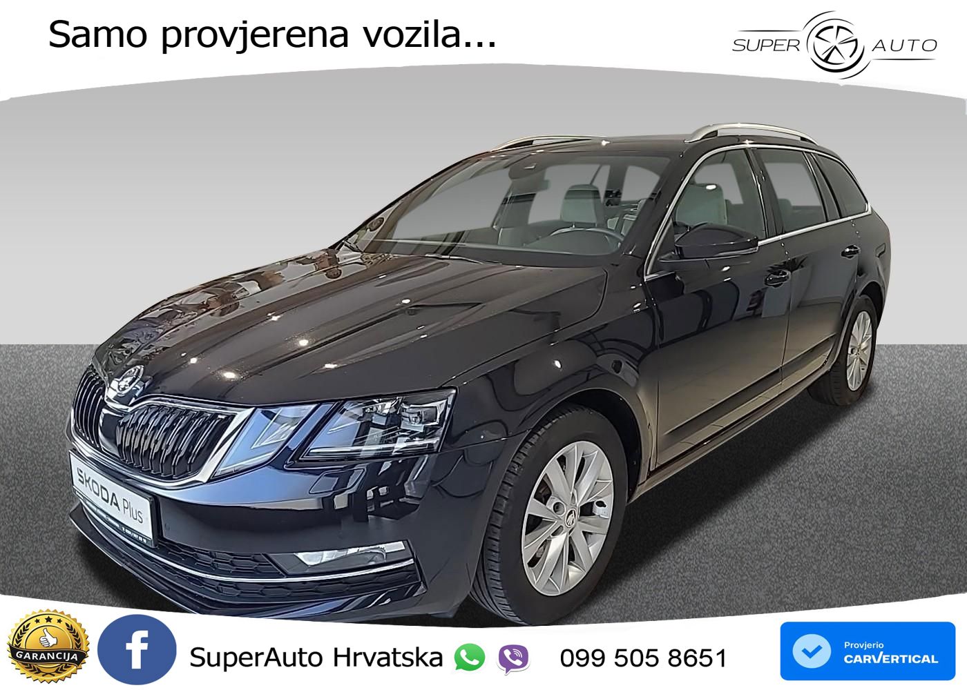 Škoda Octavia Combi 2.0 TDI (150 KS) DSG LED+GR SJED+ACC