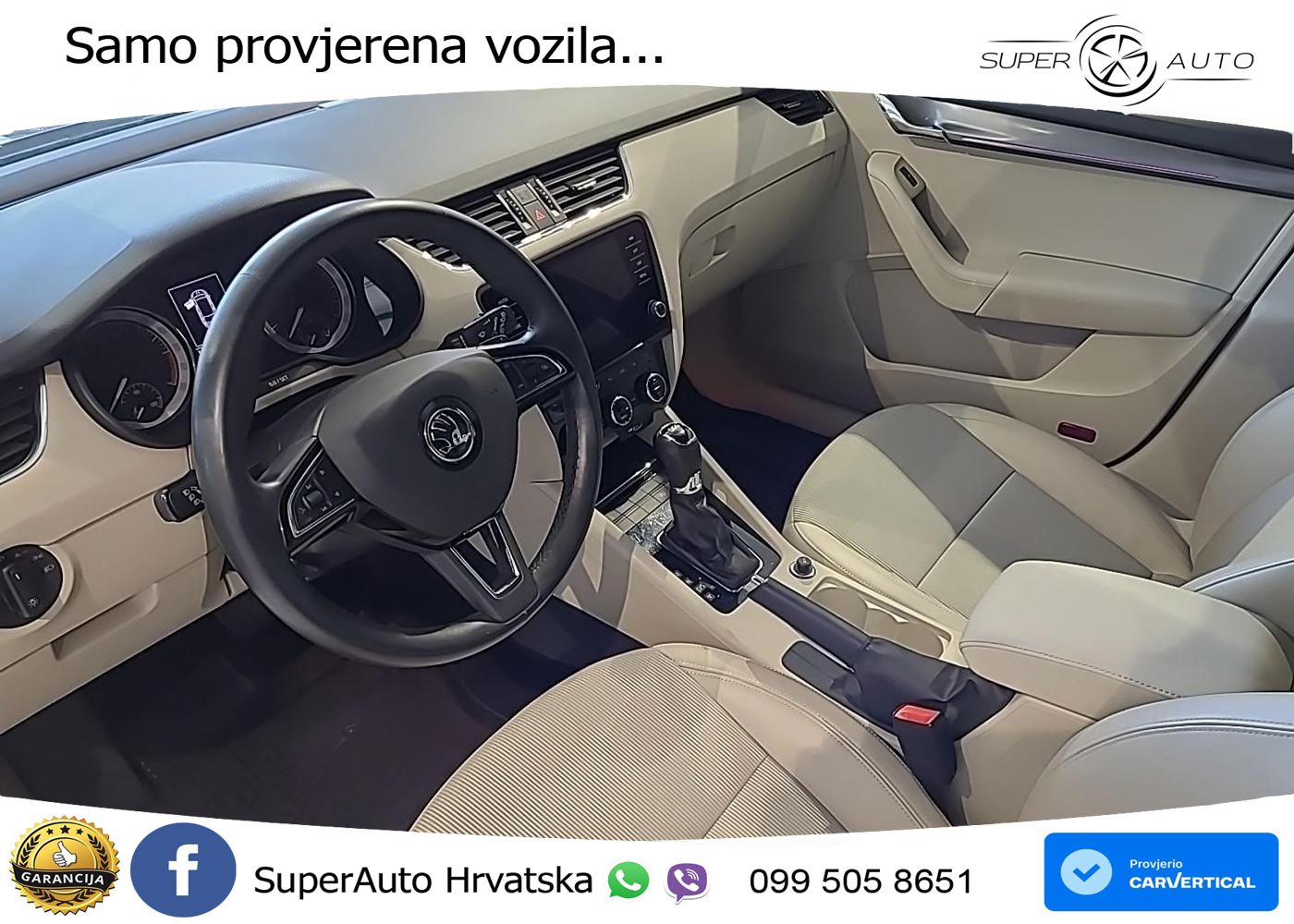 Škoda Octavia Combi 2.0 TDI (150 KS) DSG LED+GR SJED+ACC