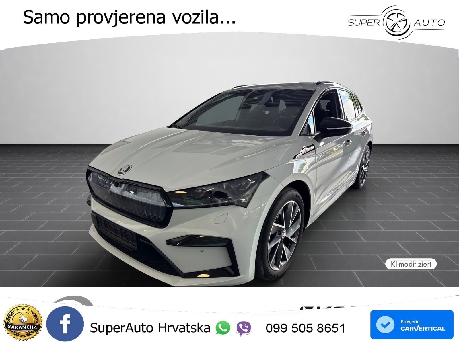 Škoda Enyaq iV 80x 82 kWh (265 KS) AWD SportLine LED+GR SJED+ACC