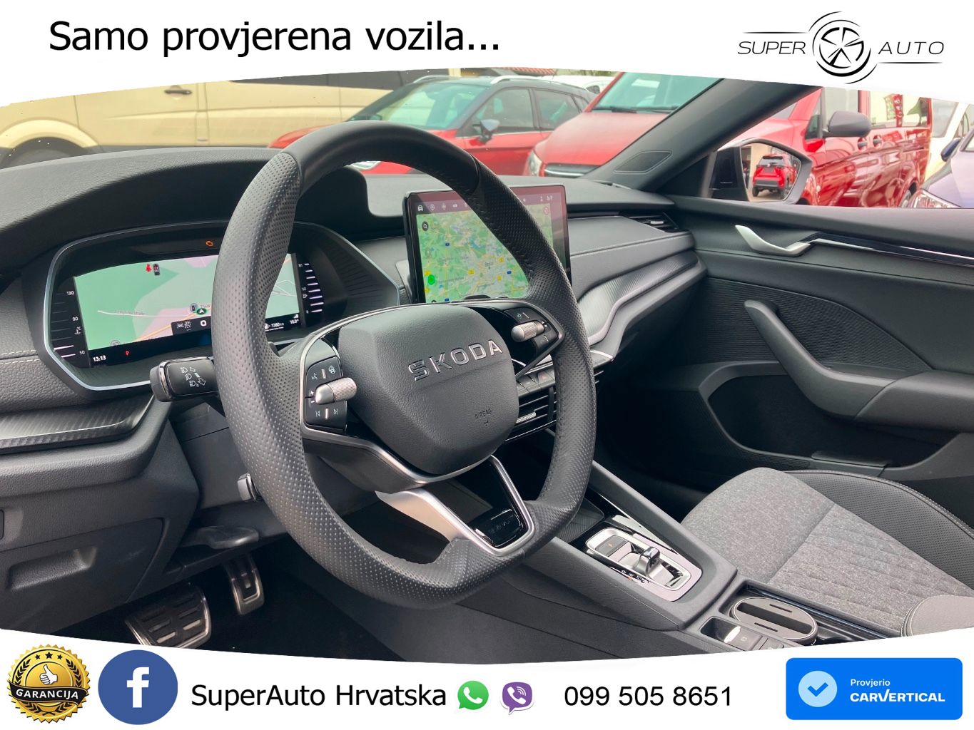 Škoda Octavia Combi 1.5 TSI (150 KS) DSG SportLine LED+GR SJED+ACC