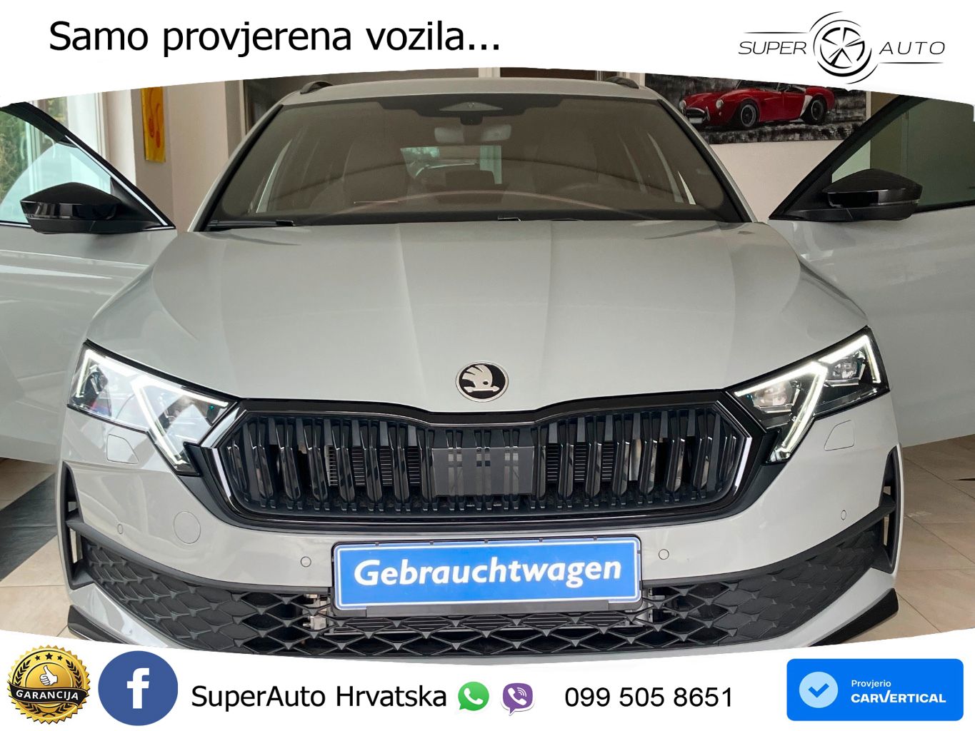 Škoda Octavia Combi 1.5 TSI (150 KS) DSG SportLine LED+GR SJED+ACC