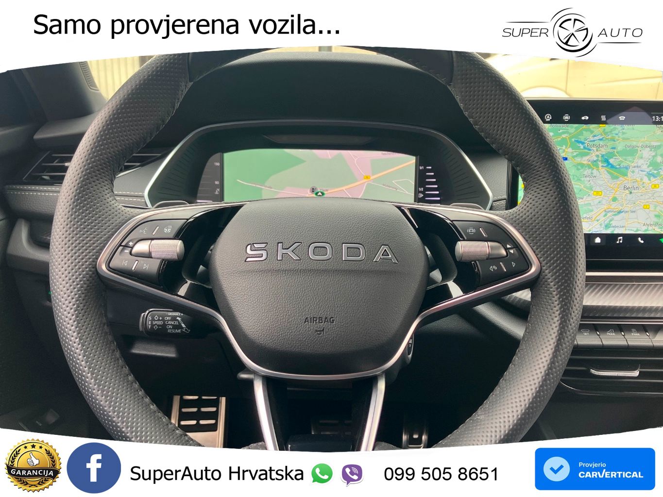 Škoda Octavia Combi 1.5 TSI (150 KS) DSG SportLine LED+GR SJED+ACC