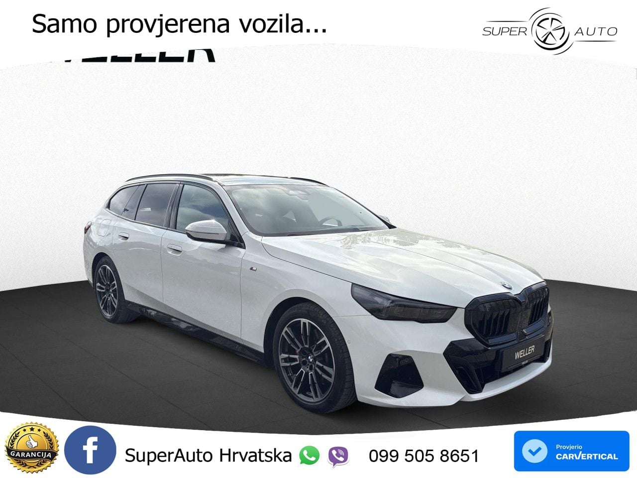 BMW 520d Touring (197 KS) Steptronic M Sport ACC+HEAD+4xGR SJED+360+PANO