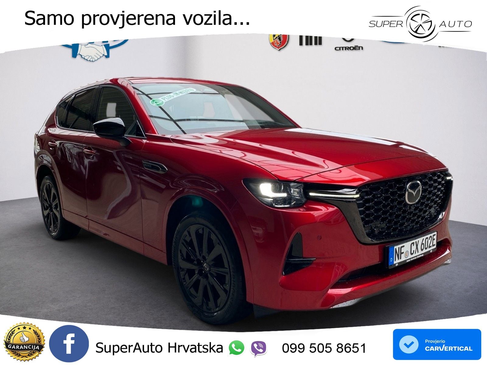 Mazda CX-60 2.5 e-Skyactiv (328 KS) AWD Automatic LED+GR SJED+ACC