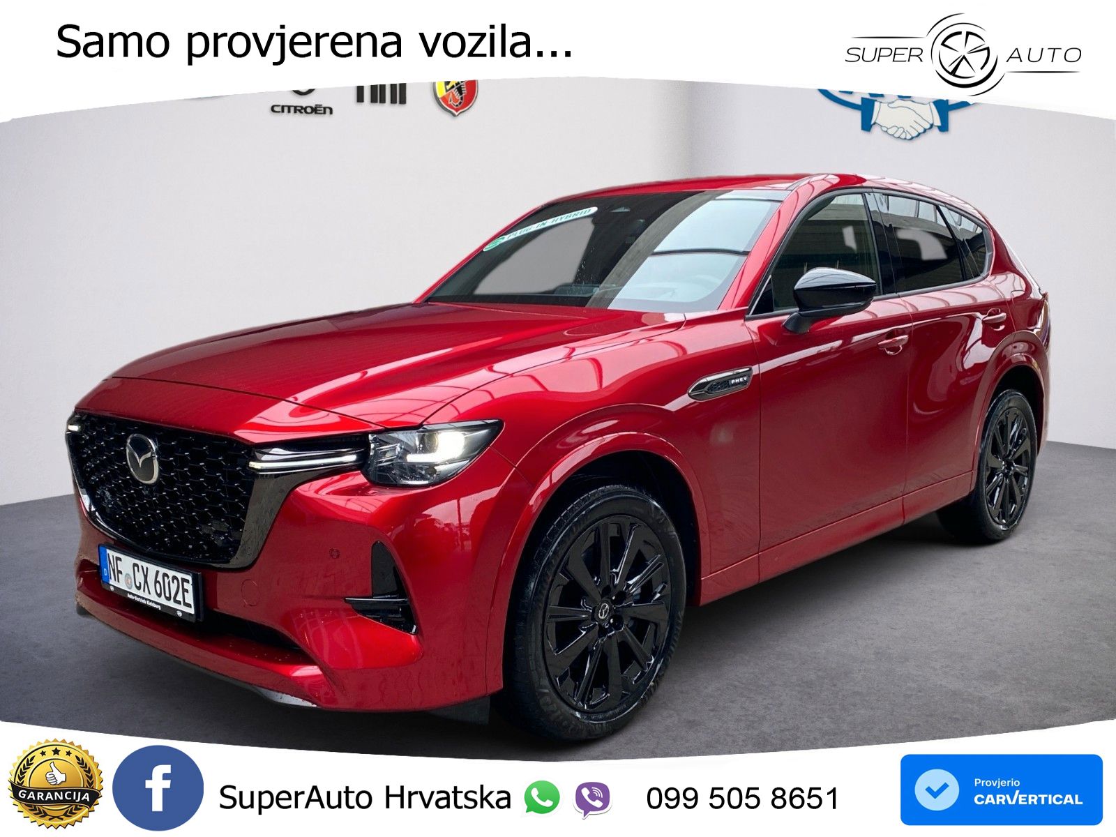 Mazda CX-60 2.5 e-Skyactiv (328 KS) AWD Automatic LED+GR SJED+ACC