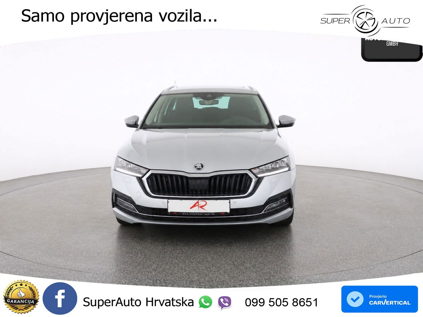 Škoda Octavia Combi 2.0 TDI (150 KS) DSG LED+GR SJED+ACC