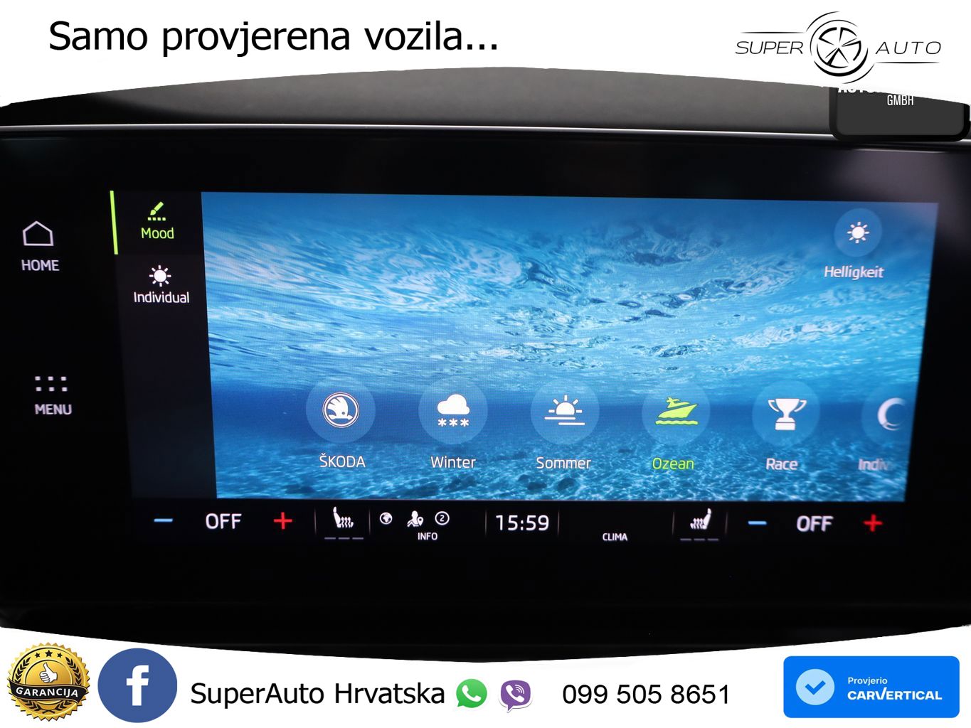 Škoda Octavia Combi 2.0 TDI (150 KS) DSG LED+GR SJED+ACC