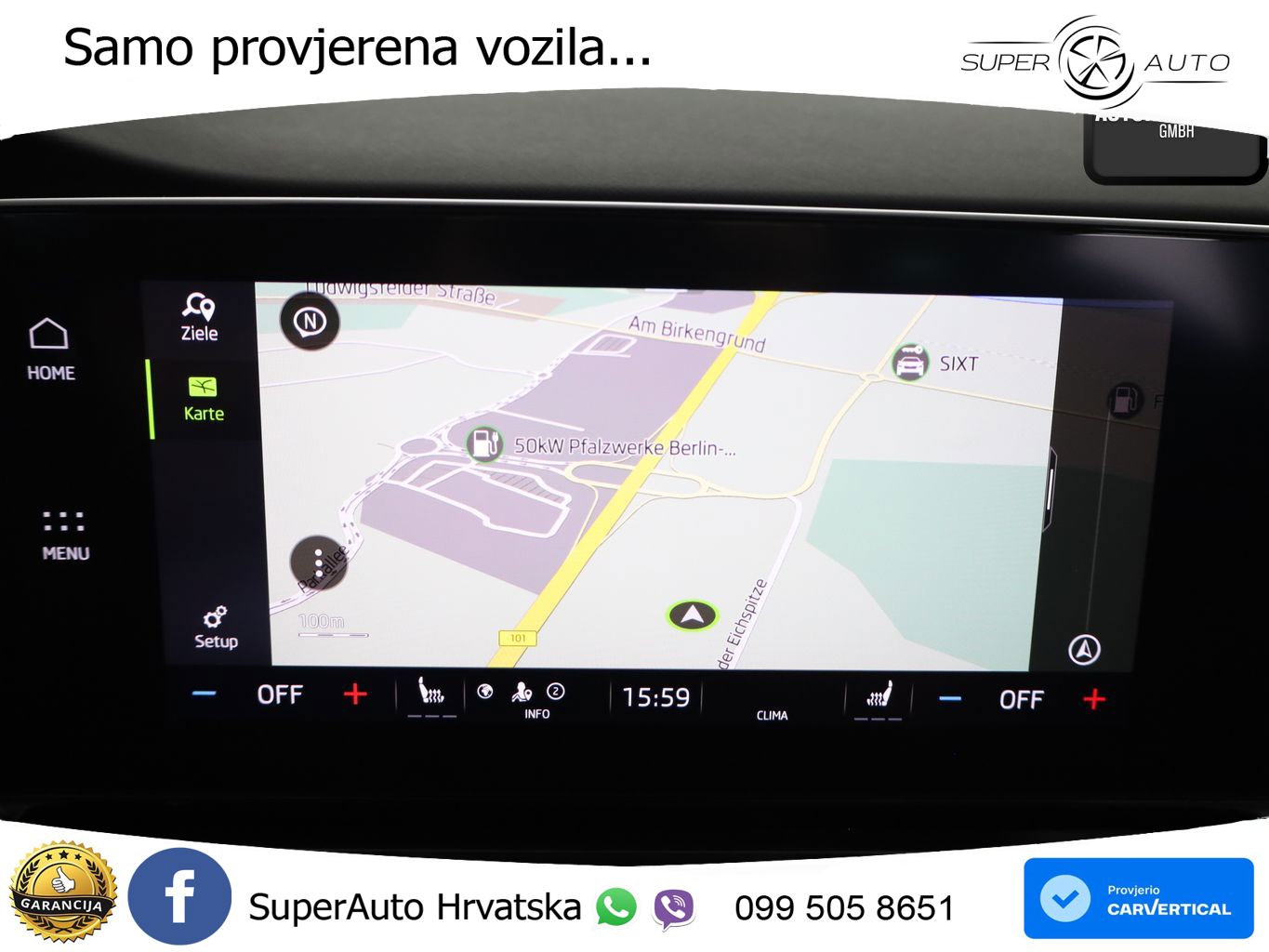 Škoda Octavia Combi 2.0 TDI (150 KS) DSG LED+GR SJED+ACC