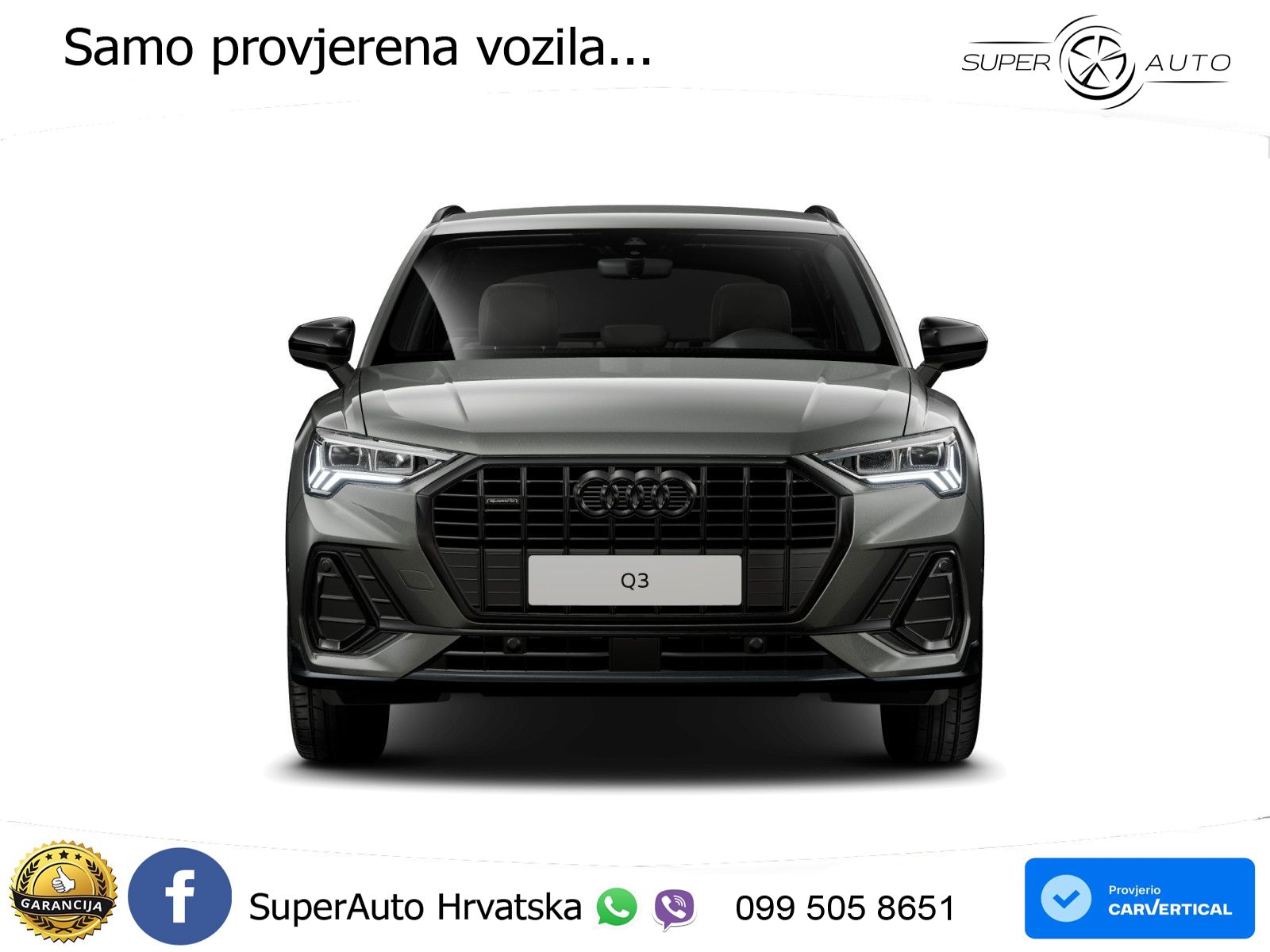 Audi Q3 40 TFSI (190 KS) quattro S tronic 2x S line LED+GR SJED+ACC