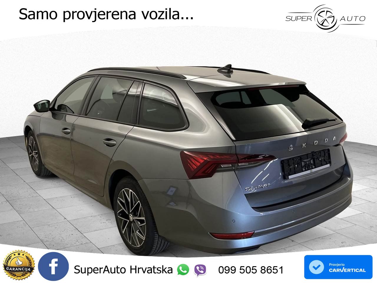 Škoda Octavia Combi 2.0 TDI (150 KS) LED+GR SJED+ACC