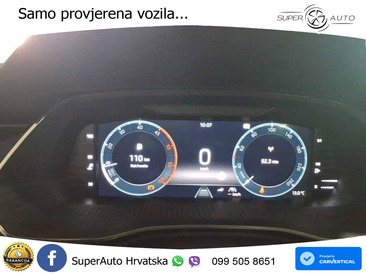 Škoda Octavia Combi 2.0 TDI (150 KS) LED+GR SJED+ACC