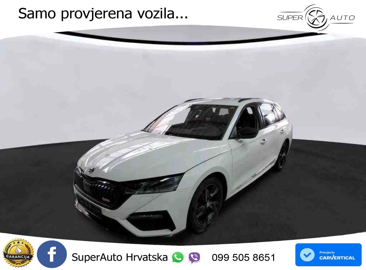 Škoda Octavia Combi RS 2.0 TDI (200 KS) 4x4 DSG LED+GR SJED+ACC