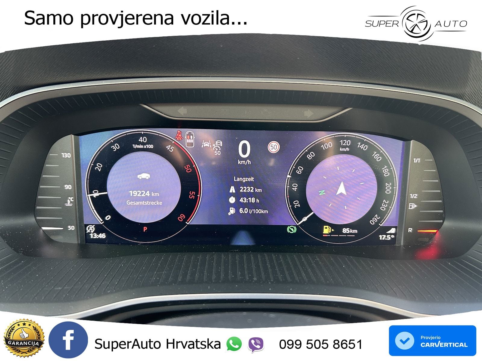 Škoda Octavia Combi 2.0 TDI (150 KS) DSG Selection LED+GR SJED+ACC