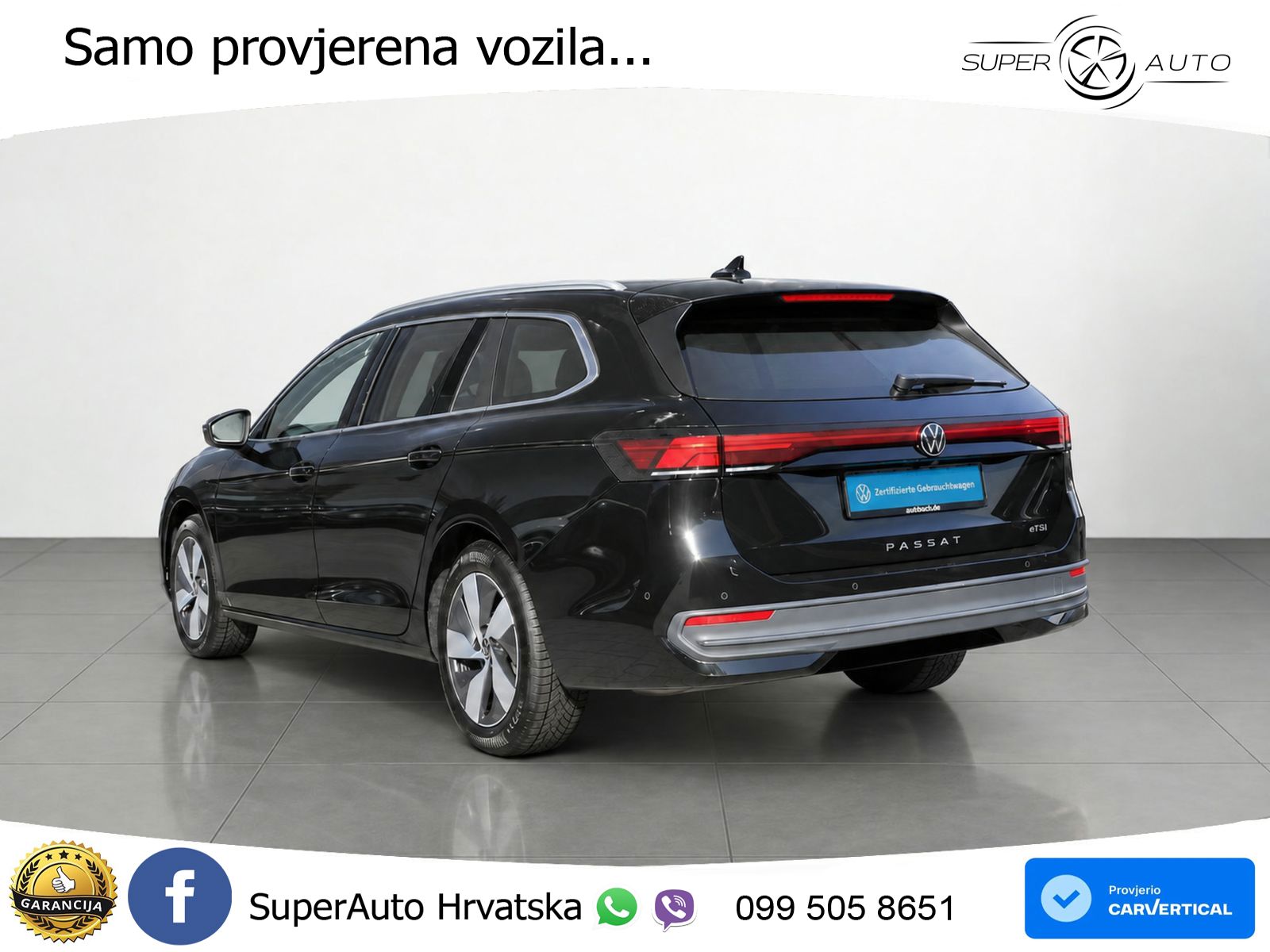 Volkswagen Passat Variant 1.5 eTSI (150 KS) DSG Business LED+GR SJED+ACC