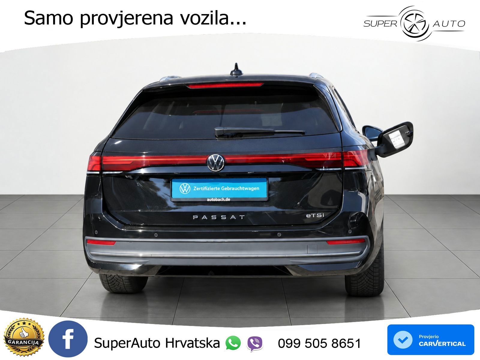 Volkswagen Passat Variant 1.5 eTSI (150 KS) DSG Business LED+GR SJED+ACC