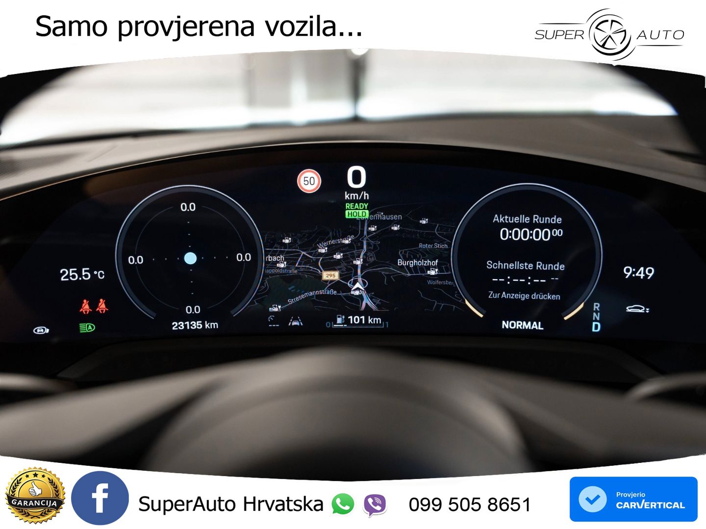 Porsche Taycan GTS Performance Plus 93.4 kWh (598 KS) ACC+GR SJED+360+PANO