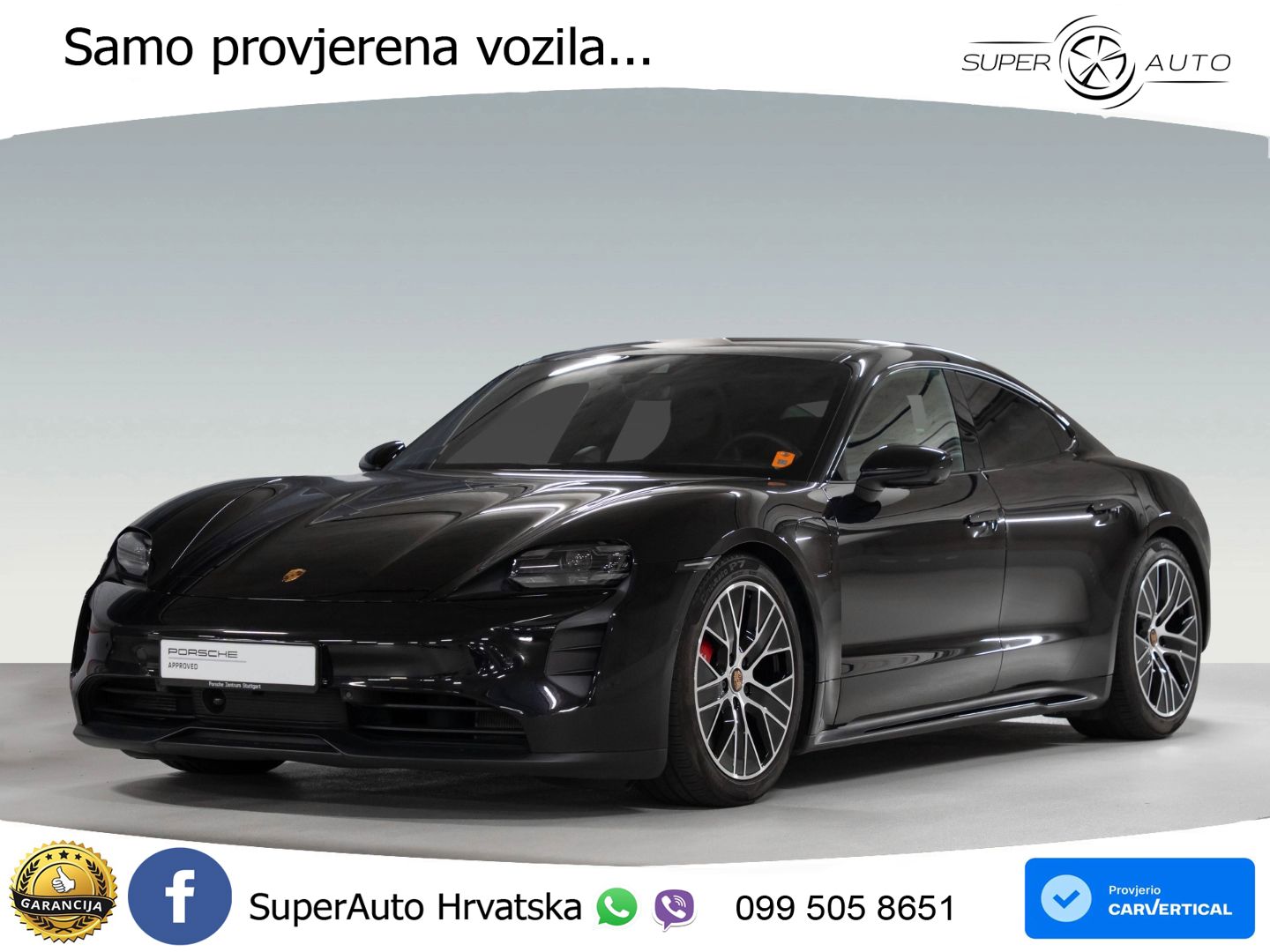 Porsche Taycan GTS Performance Plus 93.4 kWh (598 KS) ACC+GR SJED+360+PANO