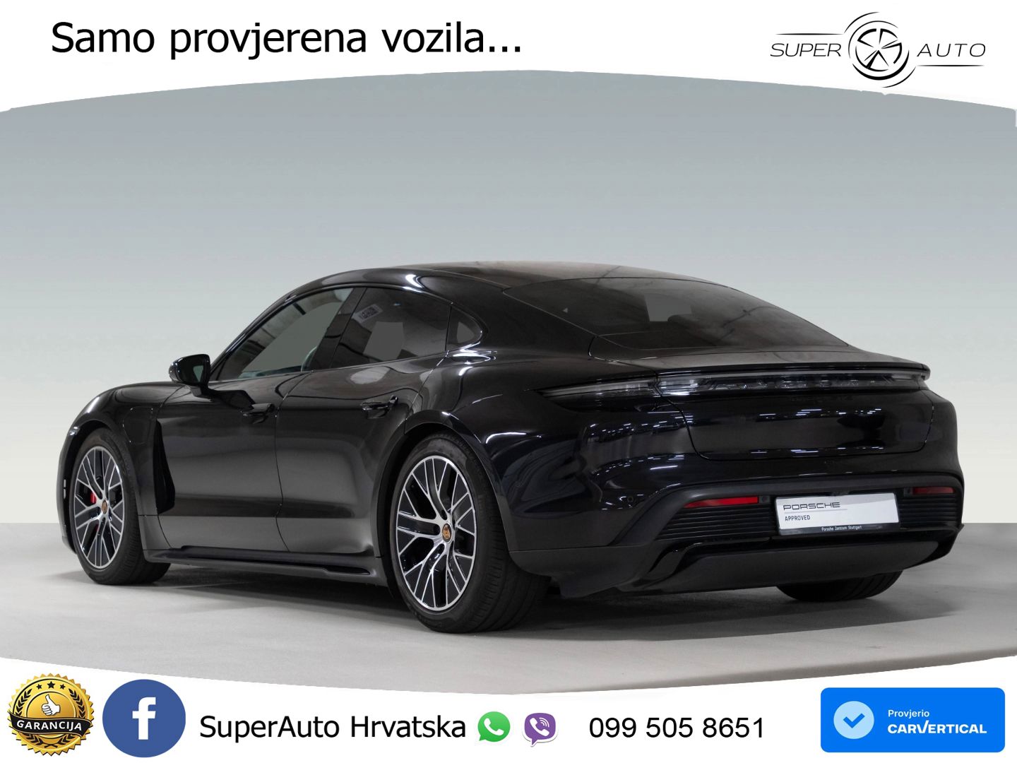 Porsche Taycan GTS Performance Plus 93.4 kWh (598 KS) ACC+GR SJED+360+PANO