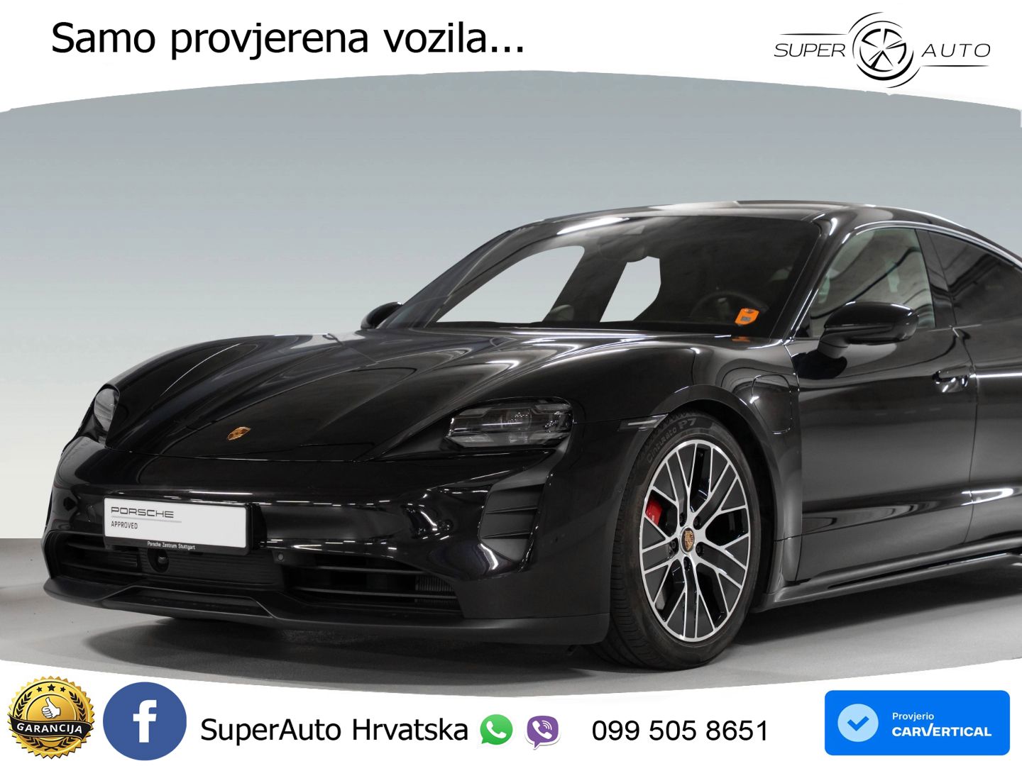 Porsche Taycan GTS Performance Plus 93.4 kWh (598 KS) ACC+GR SJED+360+PANO