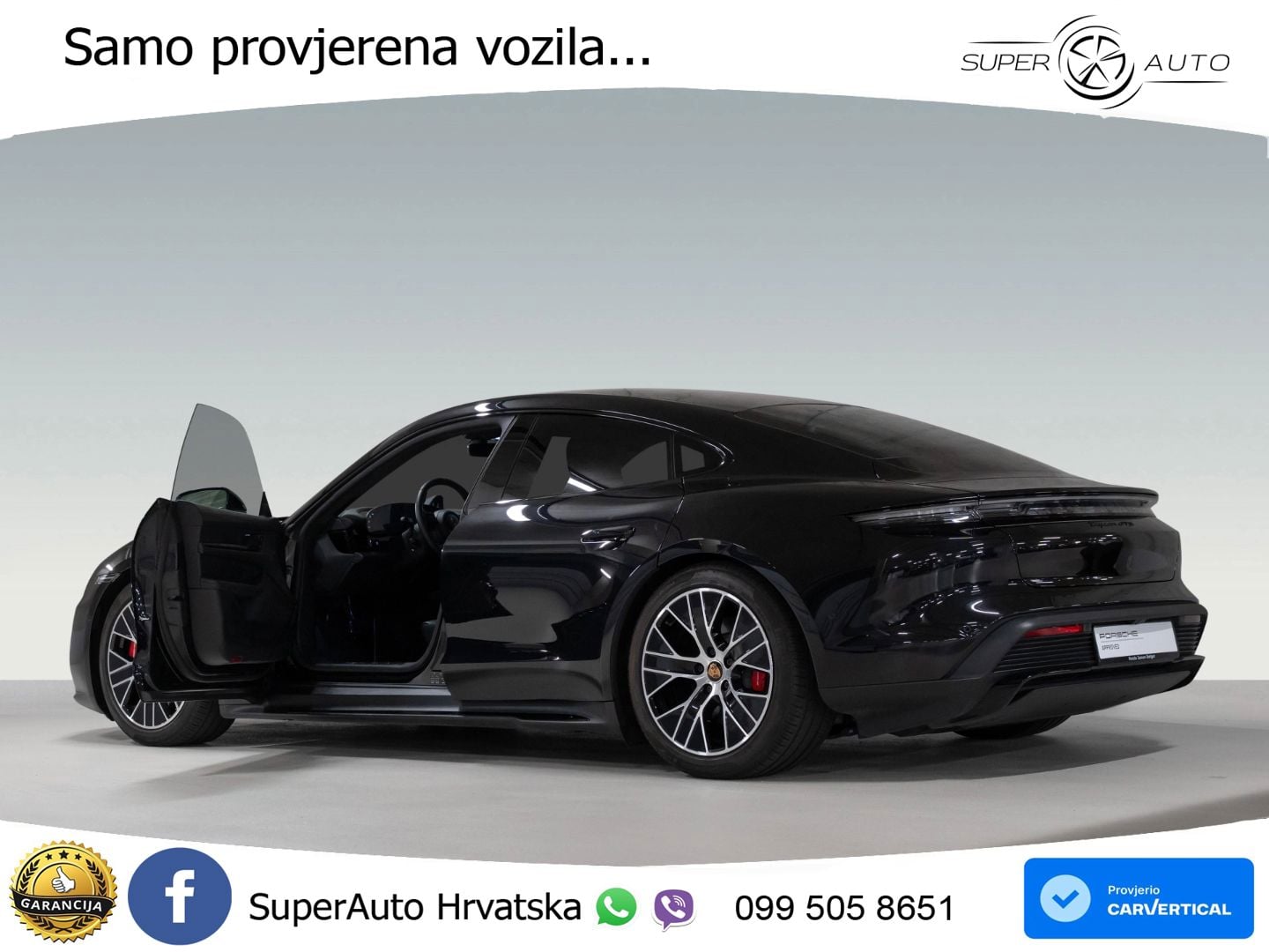 Porsche Taycan GTS Performance Plus 93.4 kWh (598 KS) ACC+GR SJED+360+PANO