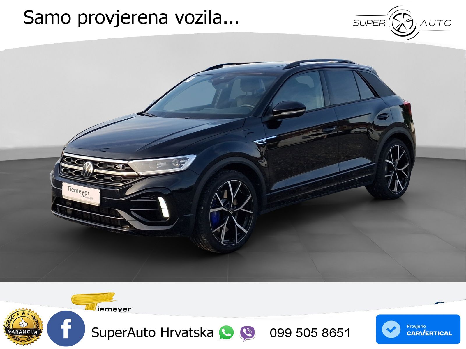 Volkswagen T-Roc R 2.0 TSI (300 KS) OPF 4M DSG LED+GR SJED+ACC